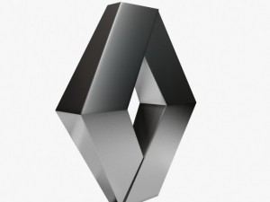 Renault logo 3D मॉडल