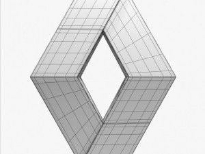 Renault logo 3D मॉडल