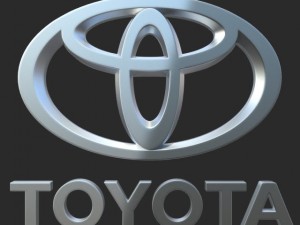 Toyota logo 3D-Modell