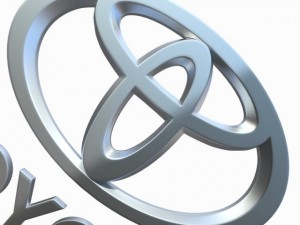 Toyota logo 3D-Modell