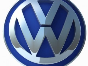 Volkswagen logo 3Dモデル