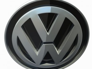 Volkswagen logo 3Dモデル