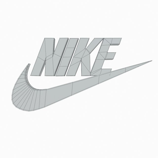 Nike Logo - 3D Print Model by 3d_logoman