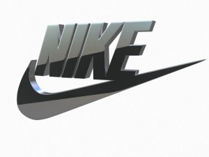 Nike logo 3d 3D Модель