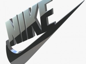 Nike logo 3d 3D Модель