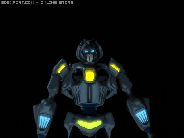 robot model and tutorial 3D Model .c4d .max .obj .3ds .fbx .stl .blend 