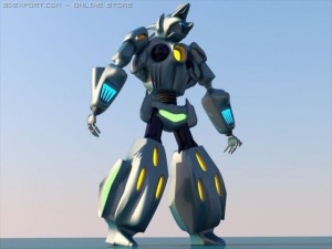 robot model and tutorial 3D Model