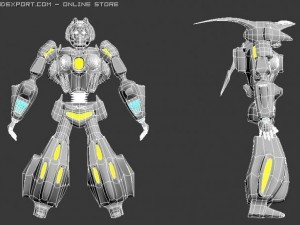 robot model and tutorial 3D Model