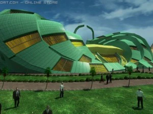 Файюмская библиотека 3D Модель