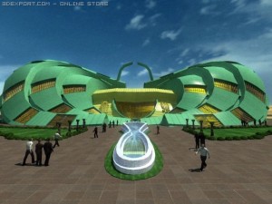 fayoum library 3Dモデル