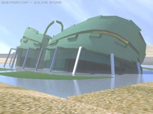 fayoum library 3Dモデル