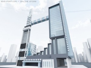 imaginary building 3D Модель