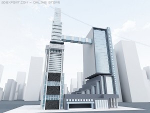 imaginary building 3Dモデル