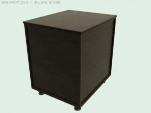 wood drawer 3D Model