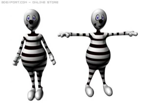 cartoon mimic 3D Model