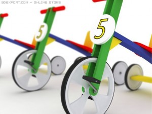 tricycle 3D-Modell