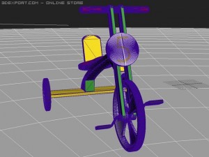 tricycle 3Dモデル