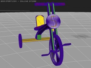 tricycle 3D Model