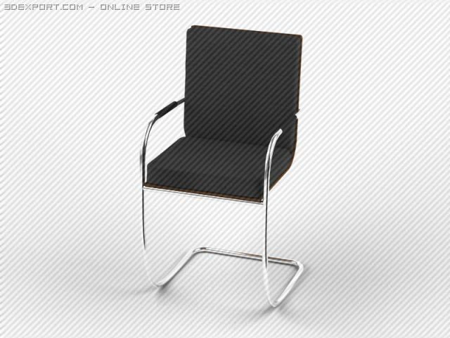 chair 3D Model .c4d .max .obj .3ds .fbx .stl .blend 