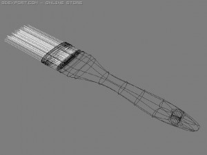 brush Model 3D