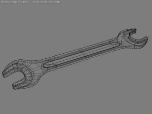 spanner 3D Model