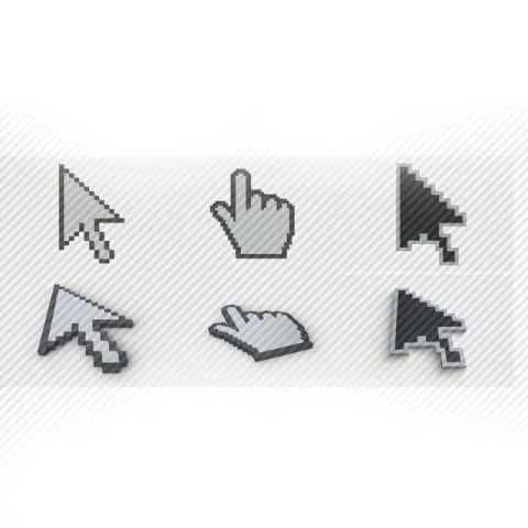 cursors 3D Model .c4d .max .obj .3ds .fbx .stl .blend 