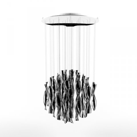 axo lite aura suspension black 3D Model .c4d .max .obj .3ds .fbx .stl .blend 