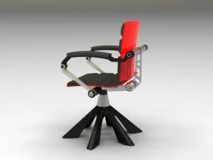 office chair01 3D Model