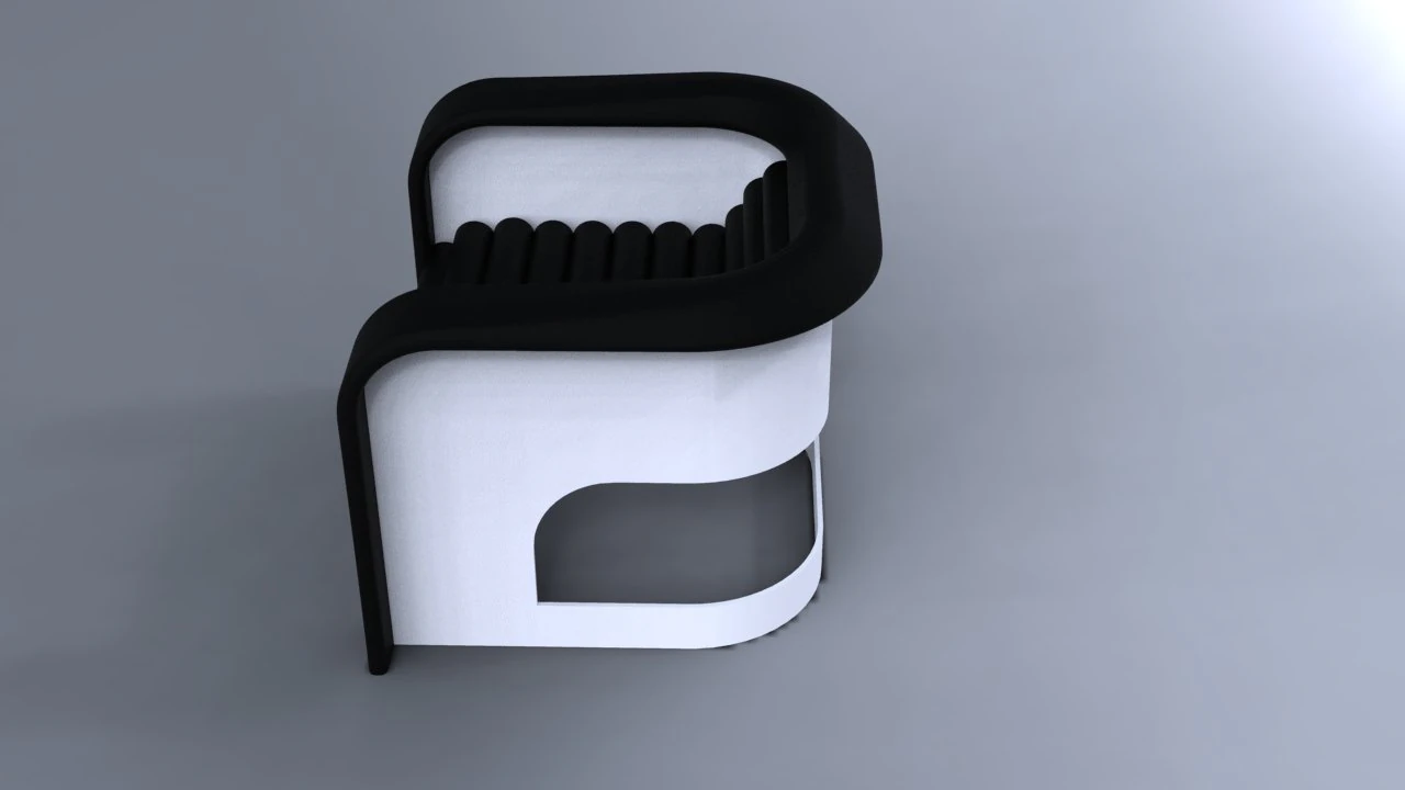 club chair 70 3D Model .c4d .max .obj .3ds .fbx .stl .blend