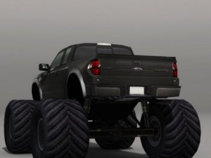 Monster truck 01 3D Model