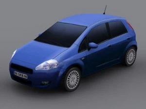 gran punto multicolor Modelo 3D