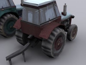 Tractor 3D Model