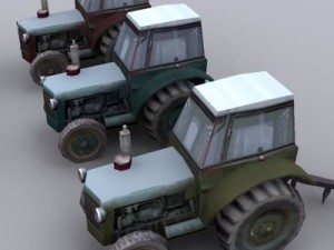 Tractor 3D Model
