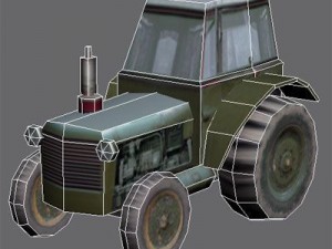 Tractor 3D Model
