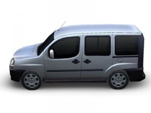 Fiat doblo 3D मॉडल