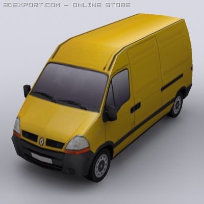 renault clio iii 3D Model in Van and Minivan 3DExport