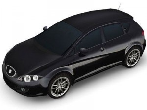 Seat leon multi color Modèle 3D