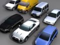 Cars collection 3D Model