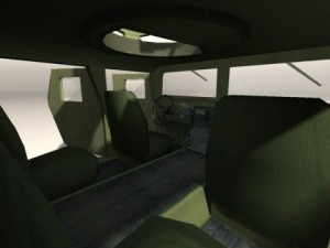Hummer green 3D Model