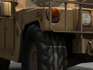Hummer yellow 3Dモデル