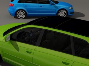Audi a3 3D Модель
