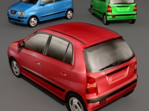 Hyundai atos 3Dモデル