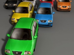 Hyundai atos 3Dモデル