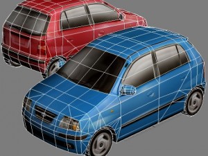 Hyundai atos 3Dモデル