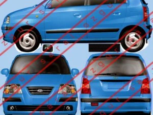 Hyundai atos 3D Model