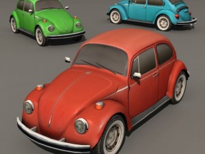 Beetle 3D Model