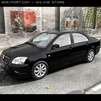 Avensis 3D Model .c4d .max .obj .3ds .fbx .stl .blend 