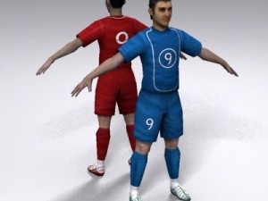 Soccerplayer 3D Модель