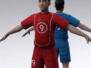 Soccerplayer 3D Модель