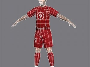 Soccerplayer 3D Модель